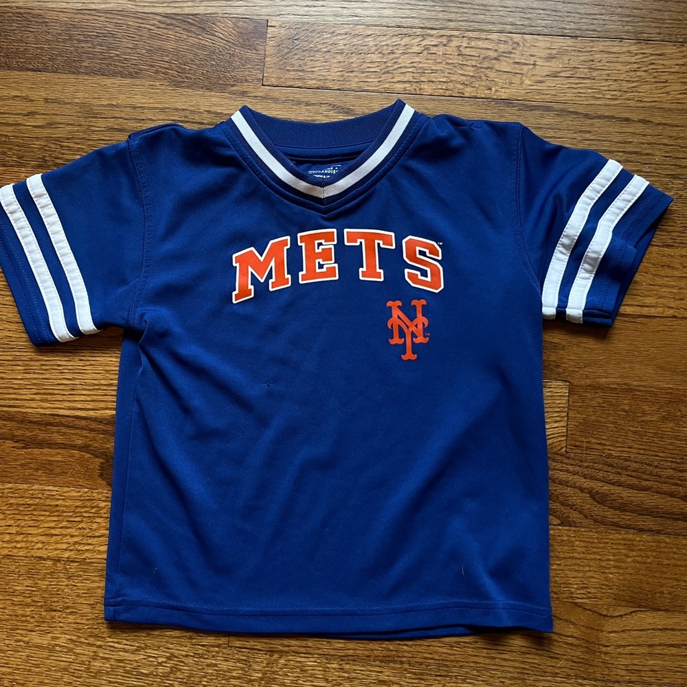 MLB Mets Kids Blue Jersey